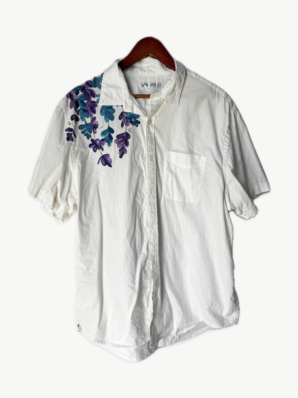 ⚜️ Your Local Fairy Godmother Eco | Floral Painted Art Shirt |  💗